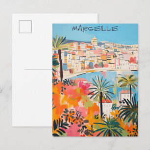 マルセイユ フランス 旅行 都市 絵画 美意識 ポストカード