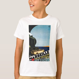 マルセイユ/マルセイユ-コートDアズールフランストラベル Tシャツ