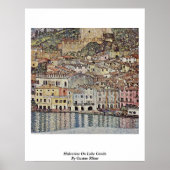 マルセシネオンレイクガルダバイグスタフクリムト ポスター (正面)