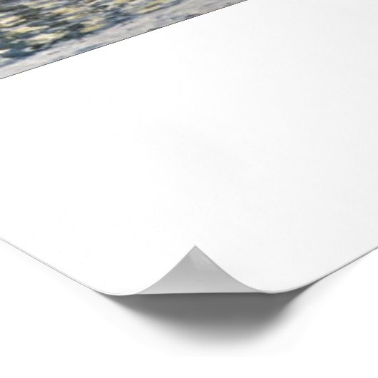 マルセシネオンレイクガルダバイグスタフクリムト ポスター (角)