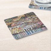 マルセシンアットガルダ湖，グスタフクリムト スクエアペーパーコースター (アングル)