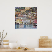 マルセシンアットガルダ湖，グスタフクリムト ポスター (キッチン)