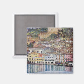 マルセシンアットガルダ湖，グスタフクリムト マグネット (正面/裏面)