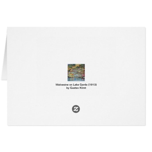 マルセシンオンレイクガルダバイグスタフクリムト (裏面横)