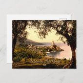 マルセシン、ガルダ湖、イタリアのヴィンテージ旅行 ポストカード (正面/裏面)