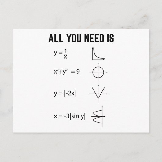 マルセマチスト |数学先生数学ギフト ポストカード (正面)