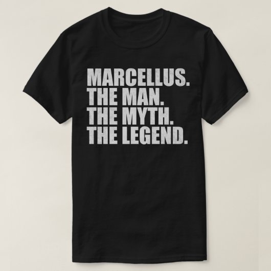 マルセラス・マルセラス名マルセ与えロス名 Tシャツ (デザイン正面)