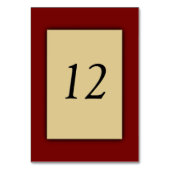 マルセラ テーブル ナンバー カード (裏面)