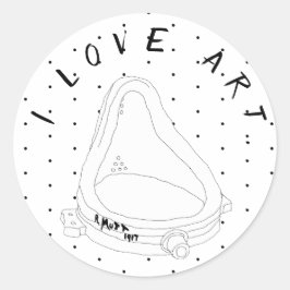 マルセルデュシャンの泉 ラウンドシール