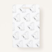 マルセルデュシャンの泉R.Mutt 1917 バッジ (裏面)