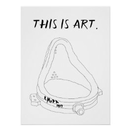 マルセルデュシャンの泉R.Mutt 1917 ポスター