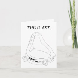 マルセルデュシャンの泉R.Mutt 1917 招待状