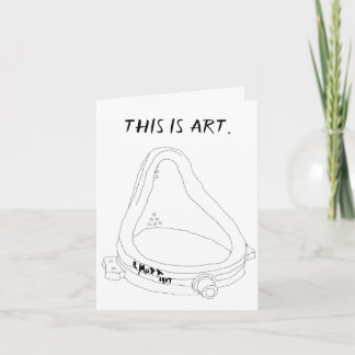 マルセルデュシャンの泉R.Mutt 1917 招待状