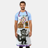 マルセル、サイレント・パントマイム エプロン (着用した状態)