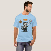 マルセル、パントマイムハクビシン Tシャツ (正面フル)