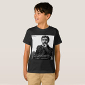 マルセル・プルーストと有名な名言 Tシャツ (正面フル)