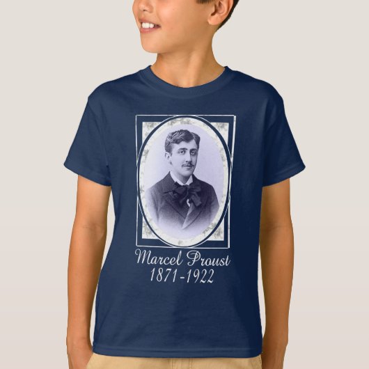 マルセル・プルースト Tシャツ (正面)