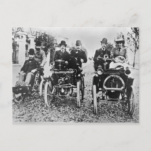 マルセル(d.1903)とルイ(1877-1944)ルノードライブ ポストカード (正面)