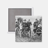 マルセル(d.1903)とルイ(1877-1944)ルノードライブ マグネット (正面/裏面)