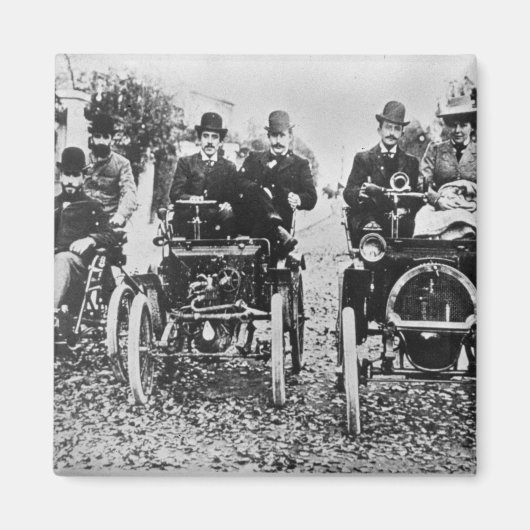 マルセル(d.1903)とルイ(1877-1944)ルノードライブ マグネット (正面)