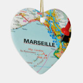 マルセーユ、マルセーユ、フランス セラミックオーナメント (右)