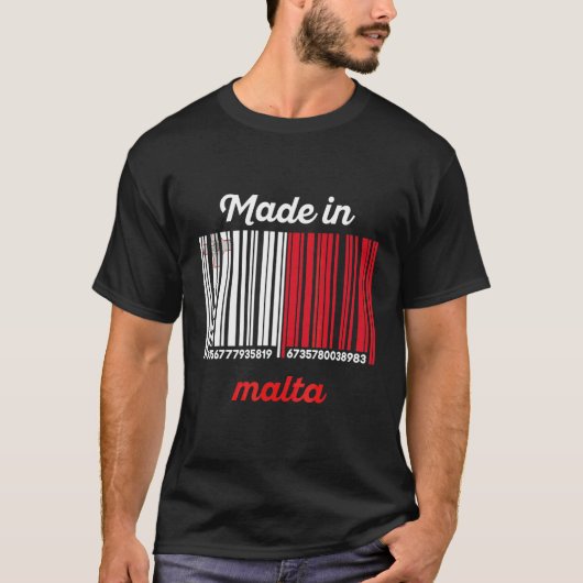 マルタで作られました Tシャツ (正面)