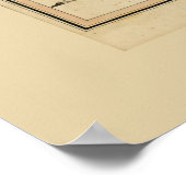 マルタとゴザの地図（1799年） ポスター (角)