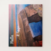 マルタとゴゾ土産パズル ジグソーパズル (縦)