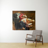 マルタとマリアの家のキリスト タペストリー (インサイチュ(横))