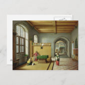 マルタとマリアの家のキリスト ポストカード (正面/裏面)