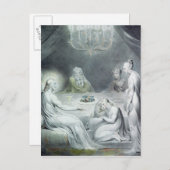 マルタとマリアの家のキリスト ポストカード (正面/裏面)