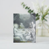 マルタとマリアの家のキリスト ポストカード (スタンド正面)