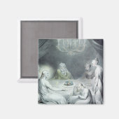 マルタとマリアの家のキリスト マグネット (正面/裏面)