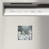 マルタとマリアの家のキリスト マグネット (インサイチュ (食洗機))