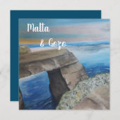 マルタと五蔵はがき (正面/裏面)