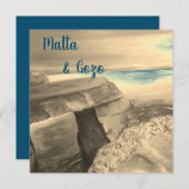 マルタと五蔵はがき (正面/裏面)