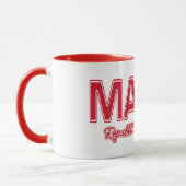 マルタのカスタムなマグ-スタイル、色を選んで下さい マグカップ (左)