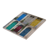 マルタのカラフルフロントドアのセット タイル (側面)