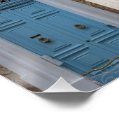 マルタのカラフルフロントドアのセット ポスター (コーナー)