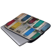 マルタのカラフルフロントドアのセット ラップトップスリーブ (正面下部)