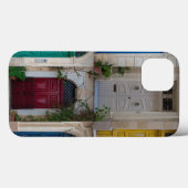 マルタのカラフルフロントドアのセット Case-Mate iPhoneケース (裏面 (横))