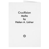 マルタのカードでの十字架刑 (裏面)