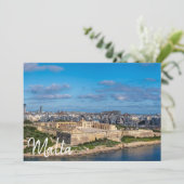 マルタのスリーマのパノラマの景色 (スタンド正面)