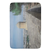 マルタのバレッタの旧市街壁の砲塔 バスマット (正面縦)