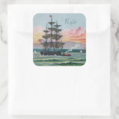 マルタのブドウ園のスクエアステッカー スクエアシール (バッグ)