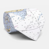 マルタのブドウ園の本物の航海の地図 ネクタイ (ロール)