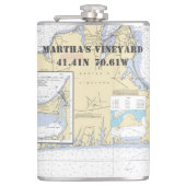 マルタのブドウ園の緯度航海の経度 フラスク (正面)