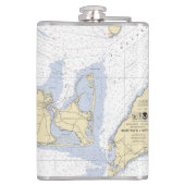 マルタのブドウ園の緯度航海の経度 フラスク (裏面)