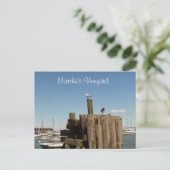 マルタのブドウ園はがき ポストカード (スタンド正面)