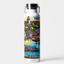 マルタのブドウ園 |抽象芸術カラフルアート